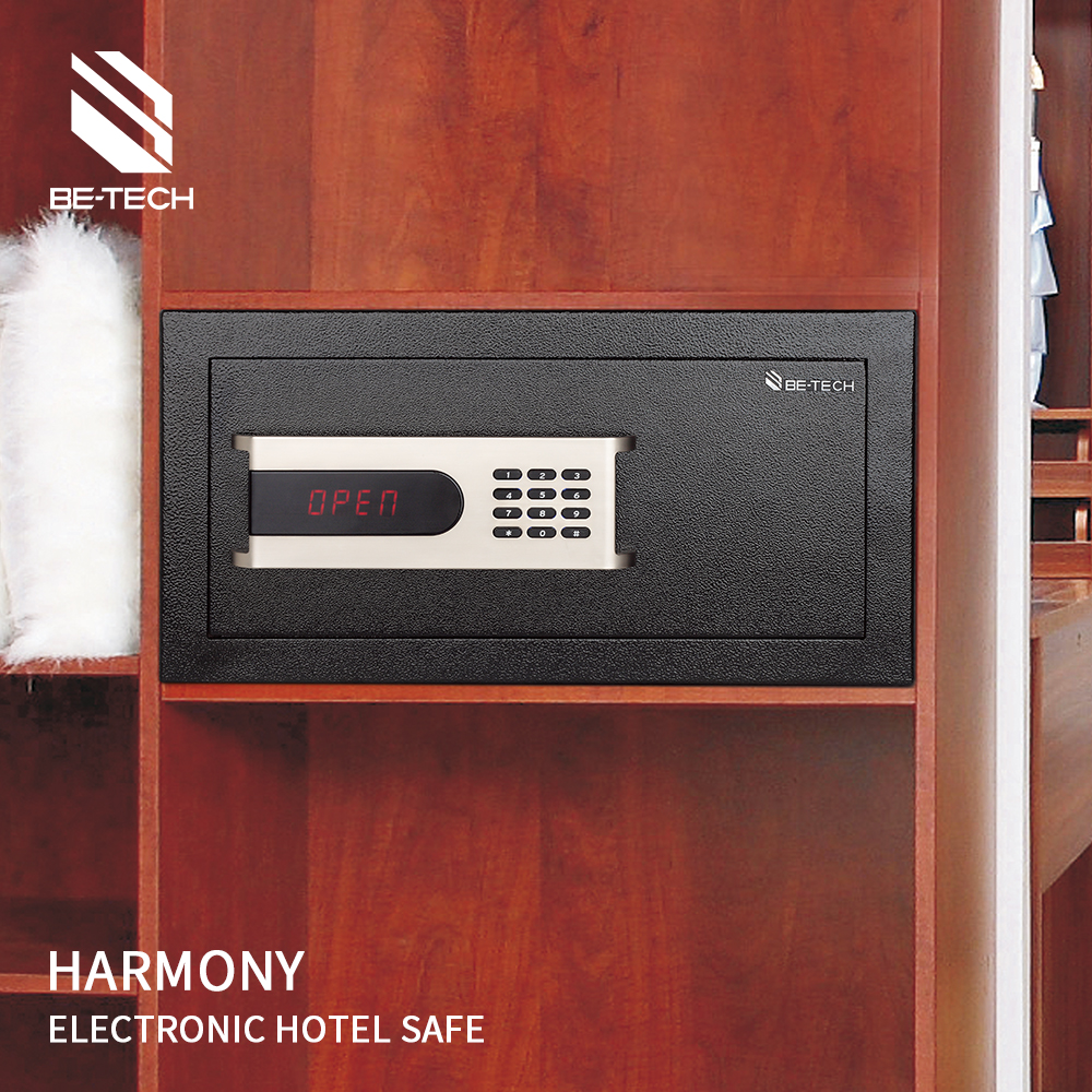BeTechs Harmony Inroom Safe Guarantees Security to Hotel Guests