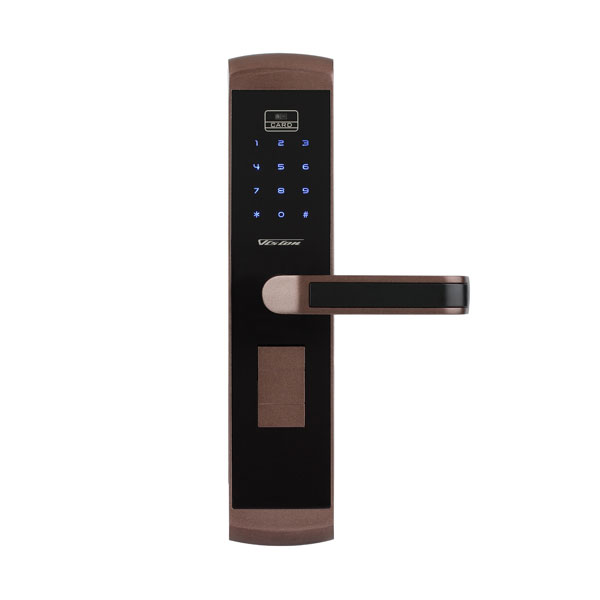 premium rf card digital door lock with anti panic v3a8mt 02 1