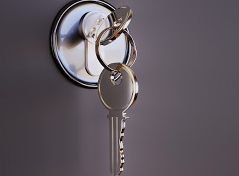 a door keylock