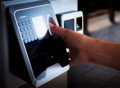 Biometric door