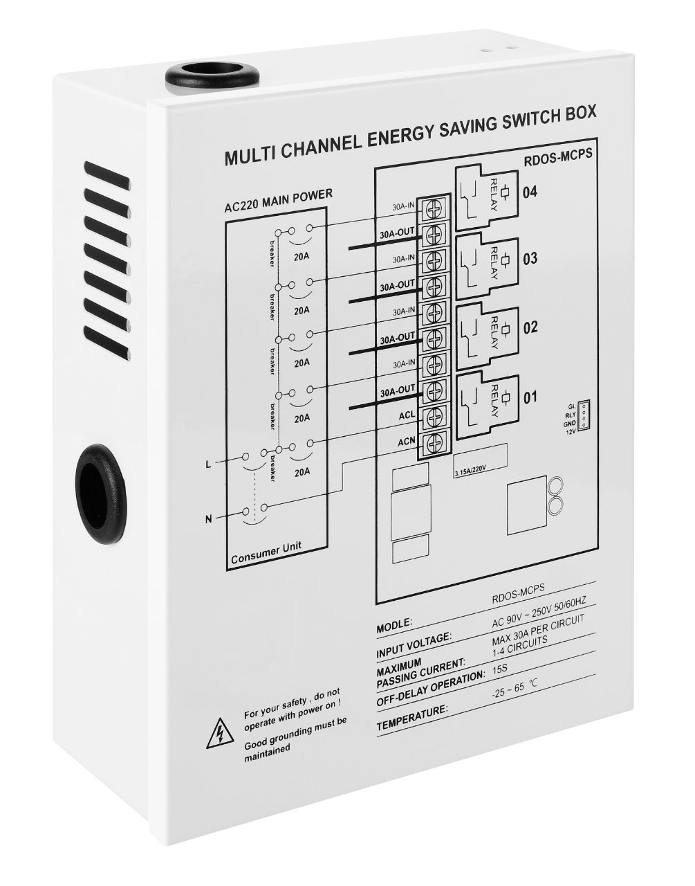 Multi Channel Control Power Switch8602 Series 3