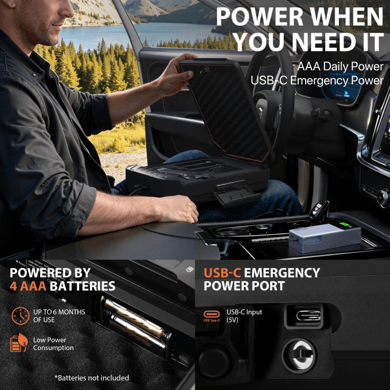 STA04 Portable Biometric Gun Safe3